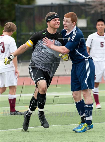 Thumbnail 2 in Menlo vs Sacred Heart Prep (CIF CCS D3 Finals) photogallery.