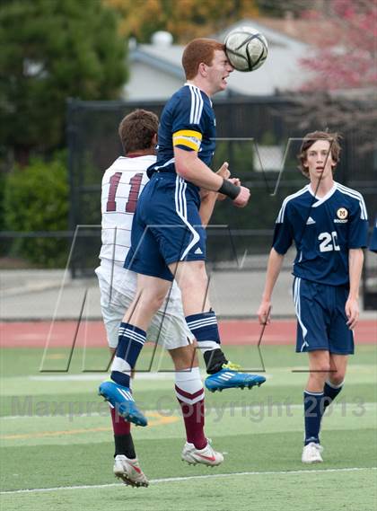 Thumbnail 1 in Menlo vs Sacred Heart Prep (CIF CCS D3 Finals) photogallery.