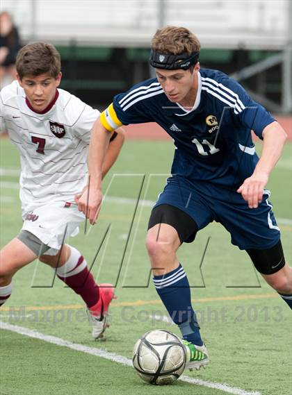 Thumbnail 1 in Menlo vs Sacred Heart Prep (CIF CCS D3 Finals) photogallery.