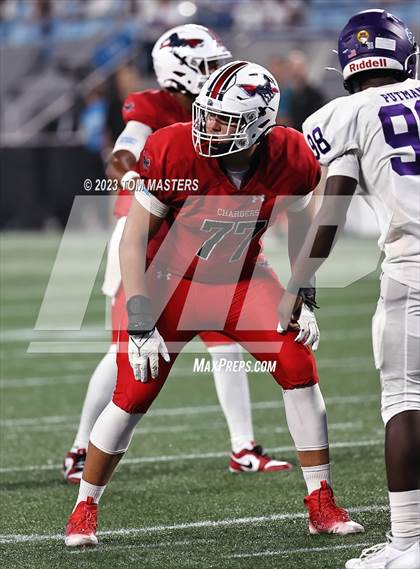 Thumbnail 1 in Providence Day vs. Northwestern (at Bank of America Stadium) photogallery.