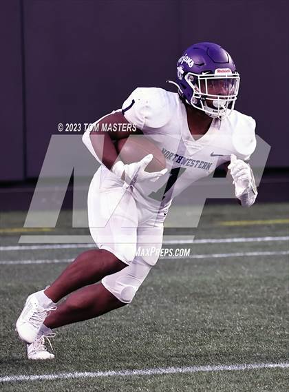 Thumbnail 1 in Providence Day vs. Northwestern (at Bank of America Stadium) photogallery.