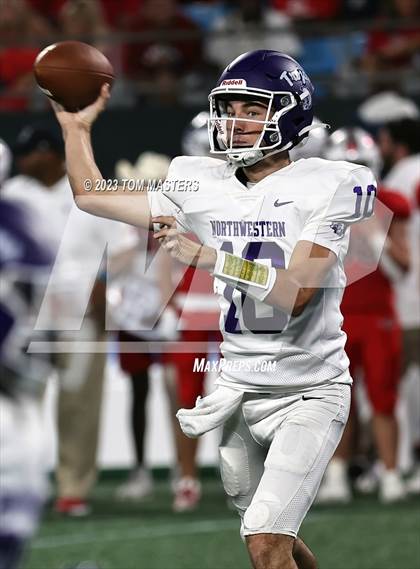 Thumbnail 3 in Providence Day vs. Northwestern (at Bank of America Stadium) photogallery.