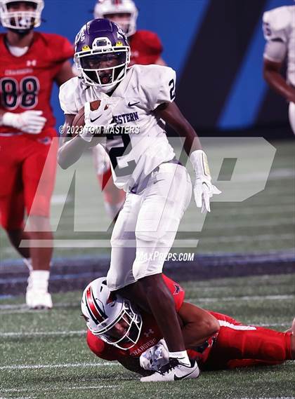 Thumbnail 3 in Providence Day vs. Northwestern (at Bank of America Stadium) photogallery.