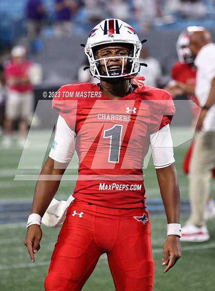Thumbnail 3 in Providence Day vs. Northwestern (at Bank of America Stadium) photogallery.