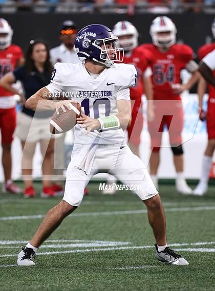 Thumbnail 2 in Providence Day vs. Northwestern (at Bank of America Stadium) photogallery.