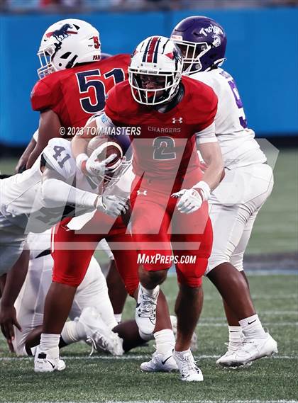 Thumbnail 1 in Providence Day vs. Northwestern (at Bank of America Stadium) photogallery.
