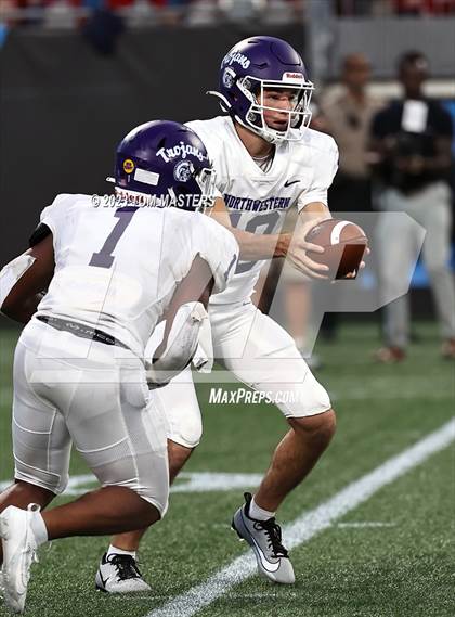 Thumbnail 1 in Providence Day vs. Northwestern (at Bank of America Stadium) photogallery.