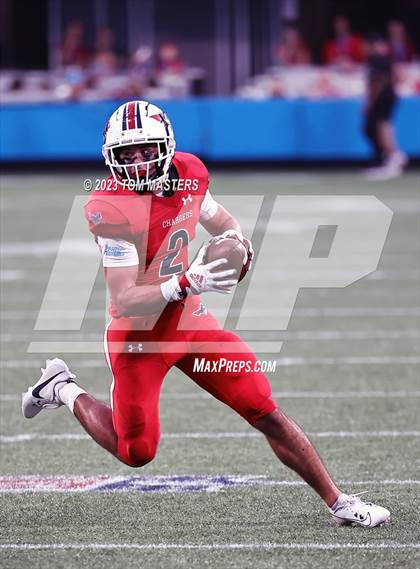 Thumbnail 2 in Providence Day vs. Northwestern (at Bank of America Stadium) photogallery.