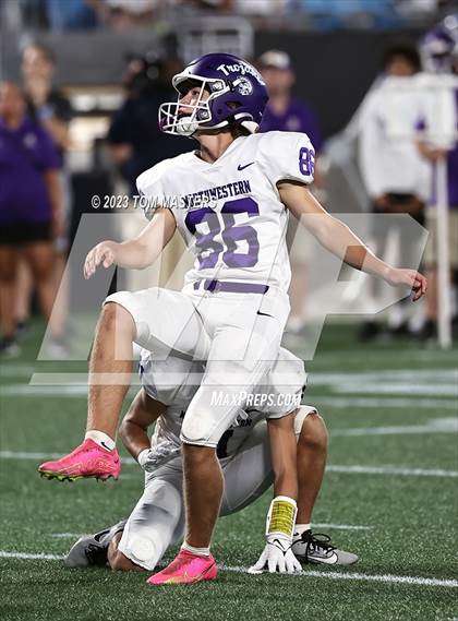 Thumbnail 1 in Providence Day vs. Northwestern (at Bank of America Stadium) photogallery.
