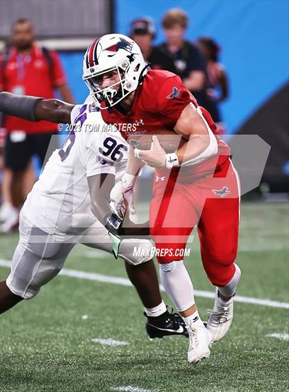 Thumbnail 2 in Providence Day vs. Northwestern (at Bank of America Stadium) photogallery.