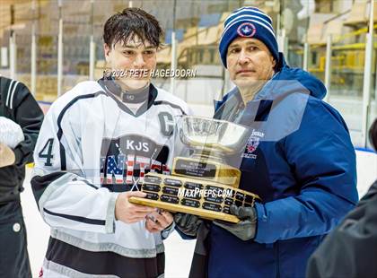 Thumbnail 3 in West Morris Mendham @KJS United (MCSSIHL Halvorsen Cup) photogallery.