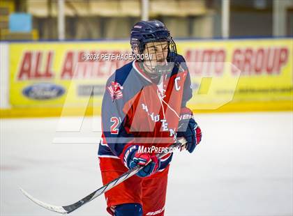 Thumbnail 2 in West Morris Mendham @KJS United (MCSSIHL Halvorsen Cup) photogallery.