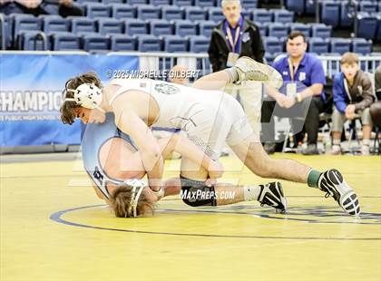 Thumbnail 1 in NYSPHSAA Wrestling Dual Finals Semi-Final (Horseheads vs Farmingdale) photogallery.
