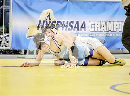 Thumbnail 1 in NYSPHSAA Wrestling Dual Finals Semi-Final (Horseheads vs Farmingdale) photogallery.