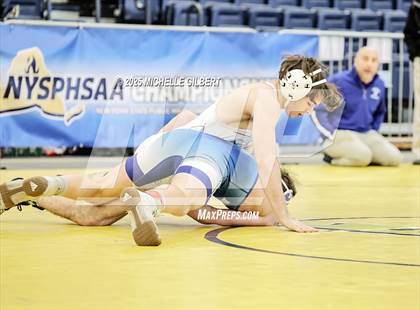 Thumbnail 2 in NYSPHSAA Wrestling Dual Finals Semi-Final (Horseheads vs Farmingdale) photogallery.