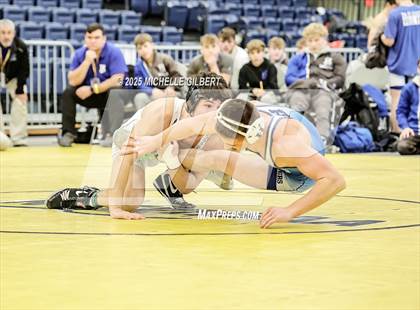 Thumbnail 1 in NYSPHSAA Wrestling Dual Finals Semi-Final (Horseheads vs Farmingdale) photogallery.