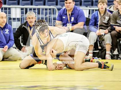 Thumbnail 3 in NYSPHSAA Wrestling Dual Finals Semi-Final (Horseheads vs Farmingdale) photogallery.