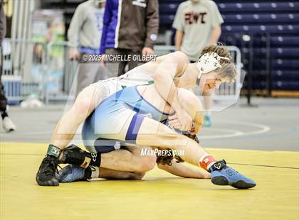 Thumbnail 2 in NYSPHSAA Wrestling Dual Finals Semi-Final (Horseheads vs Farmingdale) photogallery.