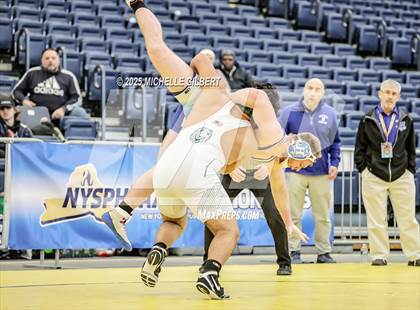 Thumbnail 3 in NYSPHSAA Wrestling Dual Finals Semi-Final (Horseheads vs Farmingdale) photogallery.