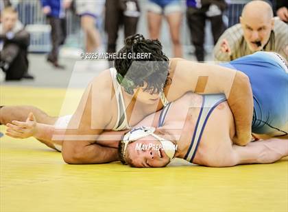Thumbnail 2 in NYSPHSAA Wrestling Dual Finals Semi-Final (Horseheads vs Farmingdale) photogallery.