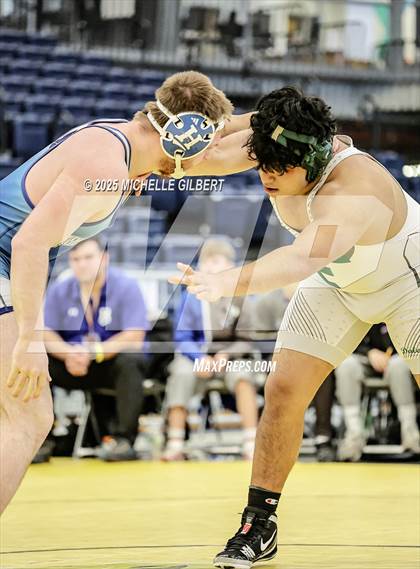 Thumbnail 2 in NYSPHSAA Wrestling Dual Finals Semi-Final (Horseheads vs Farmingdale) photogallery.