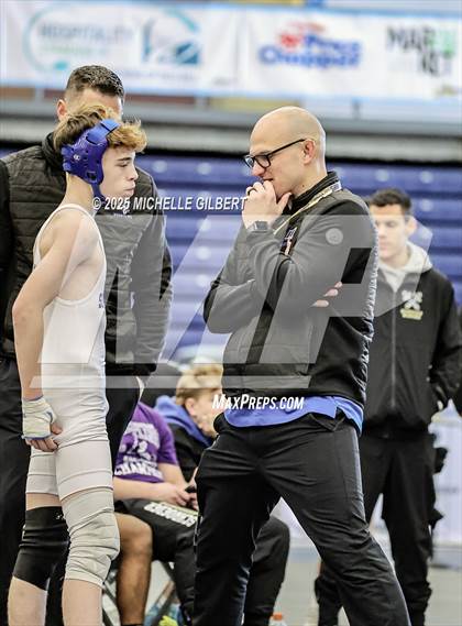 Thumbnail 1 in NYSPHSAA Wrestling Dual Finals Semi-Final (Horseheads vs Farmingdale) photogallery.