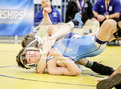 Thumbnail 1 in NYSPHSAA Wrestling Dual Finals Semi-Final (Horseheads vs Farmingdale) photogallery.