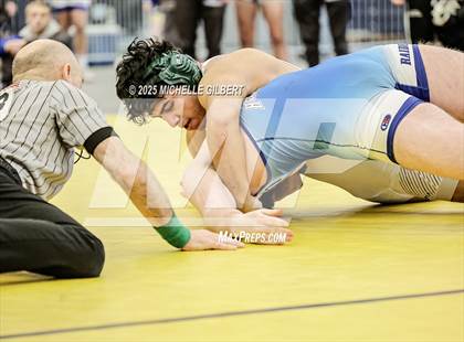 Thumbnail 2 in NYSPHSAA Wrestling Dual Finals Semi-Final (Horseheads vs Farmingdale) photogallery.