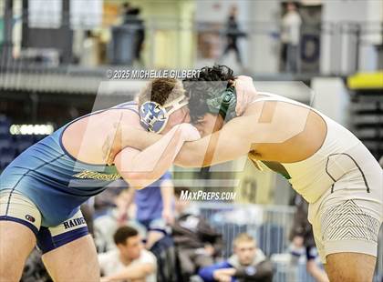 Thumbnail 3 in NYSPHSAA Wrestling Dual Finals Semi-Final (Horseheads vs Farmingdale) photogallery.