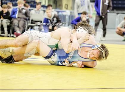 Thumbnail 3 in NYSPHSAA Wrestling Dual Finals Semi-Final (Horseheads vs Farmingdale) photogallery.