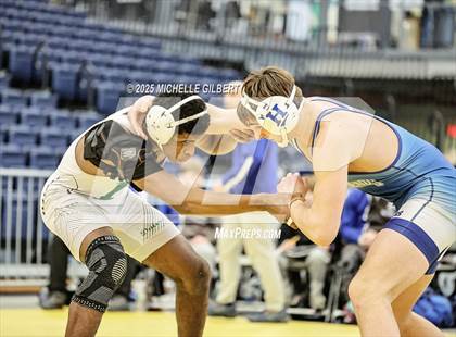 Thumbnail 1 in NYSPHSAA Wrestling Dual Finals Semi-Final (Horseheads vs Farmingdale) photogallery.