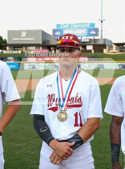 Thumbnail 3 in Cypress Woods vs. Flower Mound (UIL 6A Baseball State Semifinal Medal Ceremony) photogallery.