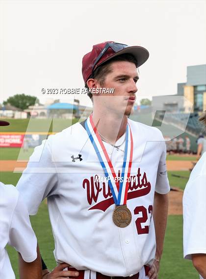Thumbnail 3 in Cypress Woods vs. Flower Mound (UIL 6A Baseball State Semifinal Medal Ceremony) photogallery.