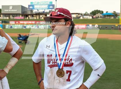 Thumbnail 1 in Cypress Woods vs. Flower Mound (UIL 6A Baseball State Semifinal Medal Ceremony) photogallery.