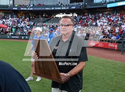 Thumbnail 1 in Cypress Woods vs. Flower Mound (UIL 6A Baseball State Semifinal Medal Ceremony) photogallery.