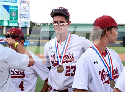 Thumbnail 1 in Cypress Woods vs. Flower Mound (UIL 6A Baseball State Semifinal Medal Ceremony) photogallery.