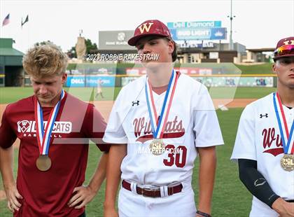 Thumbnail 1 in Cypress Woods vs. Flower Mound (UIL 6A Baseball State Semifinal Medal Ceremony) photogallery.