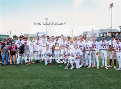 Thumbnail 3 in Cypress Woods vs. Flower Mound (UIL 6A Baseball State Semifinal Medal Ceremony) photogallery.