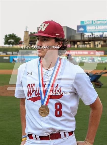 Thumbnail 1 in Cypress Woods vs. Flower Mound (UIL 6A Baseball State Semifinal Medal Ceremony) photogallery.