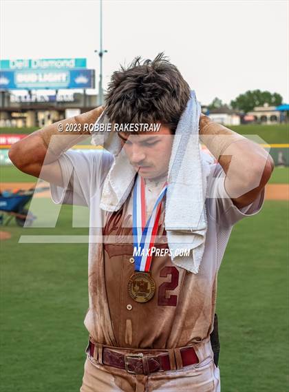 Thumbnail 3 in Cypress Woods vs. Flower Mound (UIL 6A Baseball State Semifinal Medal Ceremony) photogallery.