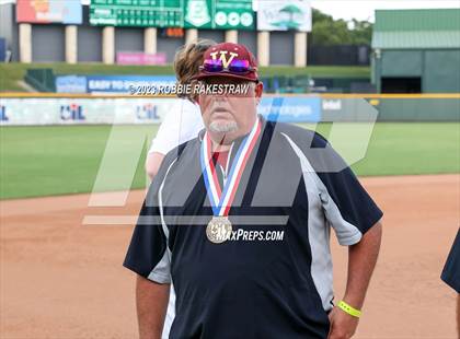Thumbnail 3 in Cypress Woods vs. Flower Mound (UIL 6A Baseball State Semifinal Medal Ceremony) photogallery.