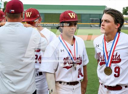 Thumbnail 1 in Cypress Woods vs. Flower Mound (UIL 6A Baseball State Semifinal Medal Ceremony) photogallery.