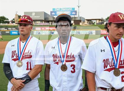 Thumbnail 2 in Cypress Woods vs. Flower Mound (UIL 6A Baseball State Semifinal Medal Ceremony) photogallery.