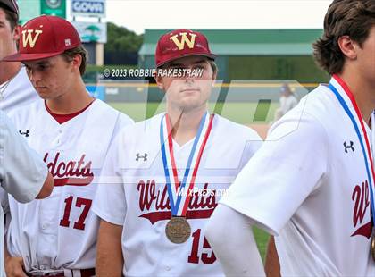 Thumbnail 1 in Cypress Woods vs. Flower Mound (UIL 6A Baseball State Semifinal Medal Ceremony) photogallery.