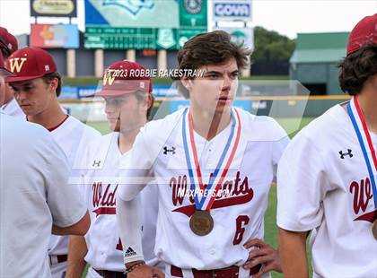 Thumbnail 3 in Cypress Woods vs. Flower Mound (UIL 6A Baseball State Semifinal Medal Ceremony) photogallery.