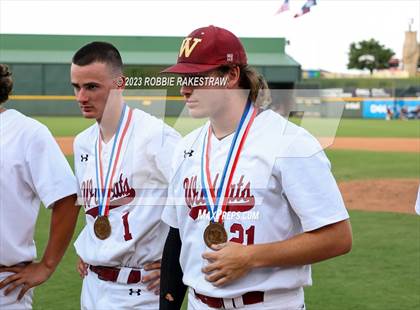 Thumbnail 2 in Cypress Woods vs. Flower Mound (UIL 6A Baseball State Semifinal Medal Ceremony) photogallery.