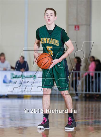 Thumbnail 2 in Emmaus vs Middle Township (Boardwalk Basketball Classic) photogallery.