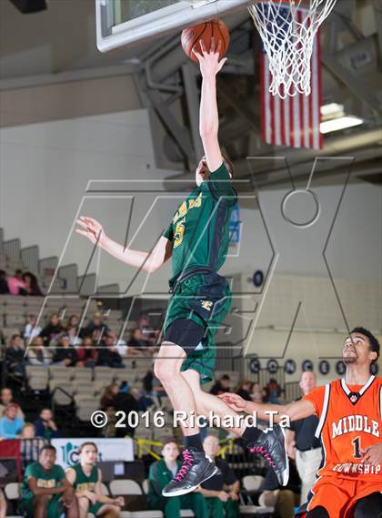 Thumbnail 2 in Emmaus vs Middle Township (Boardwalk Basketball Classic) photogallery.