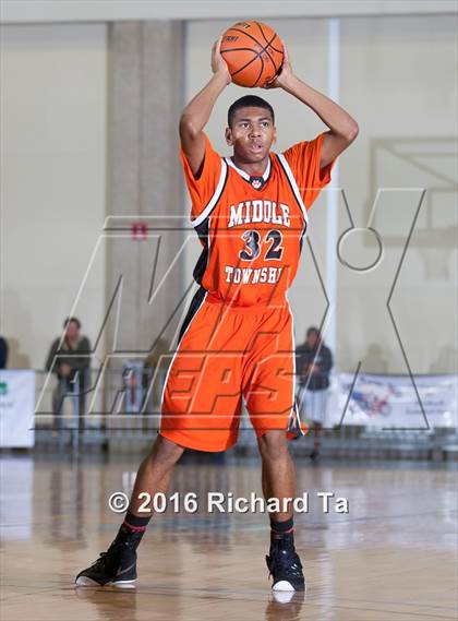 Thumbnail 3 in Emmaus vs Middle Township (Boardwalk Basketball Classic) photogallery.