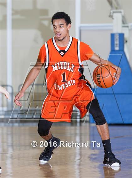Thumbnail 1 in Emmaus vs Middle Township (Boardwalk Basketball Classic) photogallery.